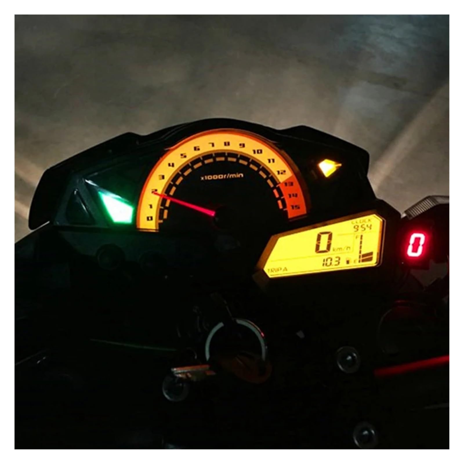 Moto Compteur Kilométrique Compteur De Vitesse Et Odomètre Moto pour ni&nja 300 EX300A 2013-2015