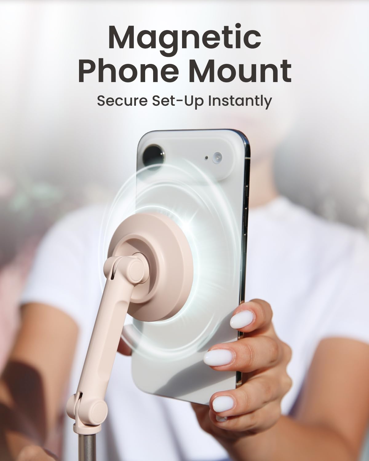 KraftGeek JustTap Treppiede magnetico per telefono