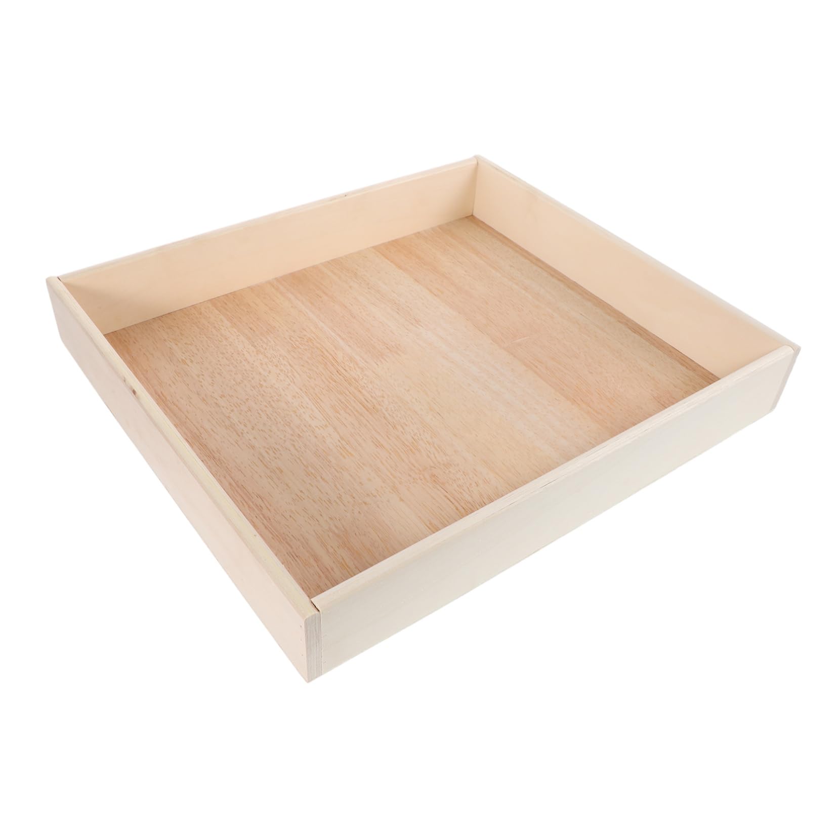 Toddmomy Mini Sandbox for Square Indoor Outdoor Sand Play Tray Multifunctional Storage Box for Compatible with Sand and Accessories