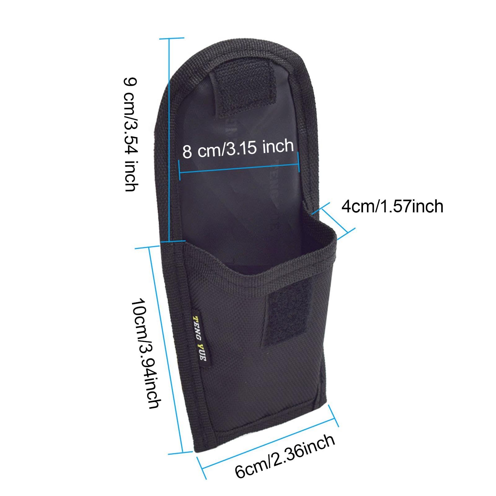 MagiDeal Pochette pour embouchure, étui pour instrument, sac de rangement compact, étui de transport, support pour matériel de musique absorbant les chocs, S