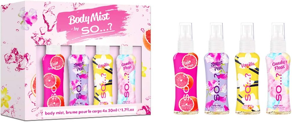 So…? Body Mist Mini Gift Set, 50 ml