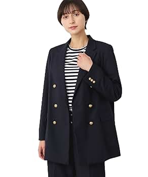 新品✨ランバンオンブルー 近年モデル テーラード ジャケット ダブル 金ボタン 新品✨ランバンオンブルー 近年モデル テーラード ジャケット