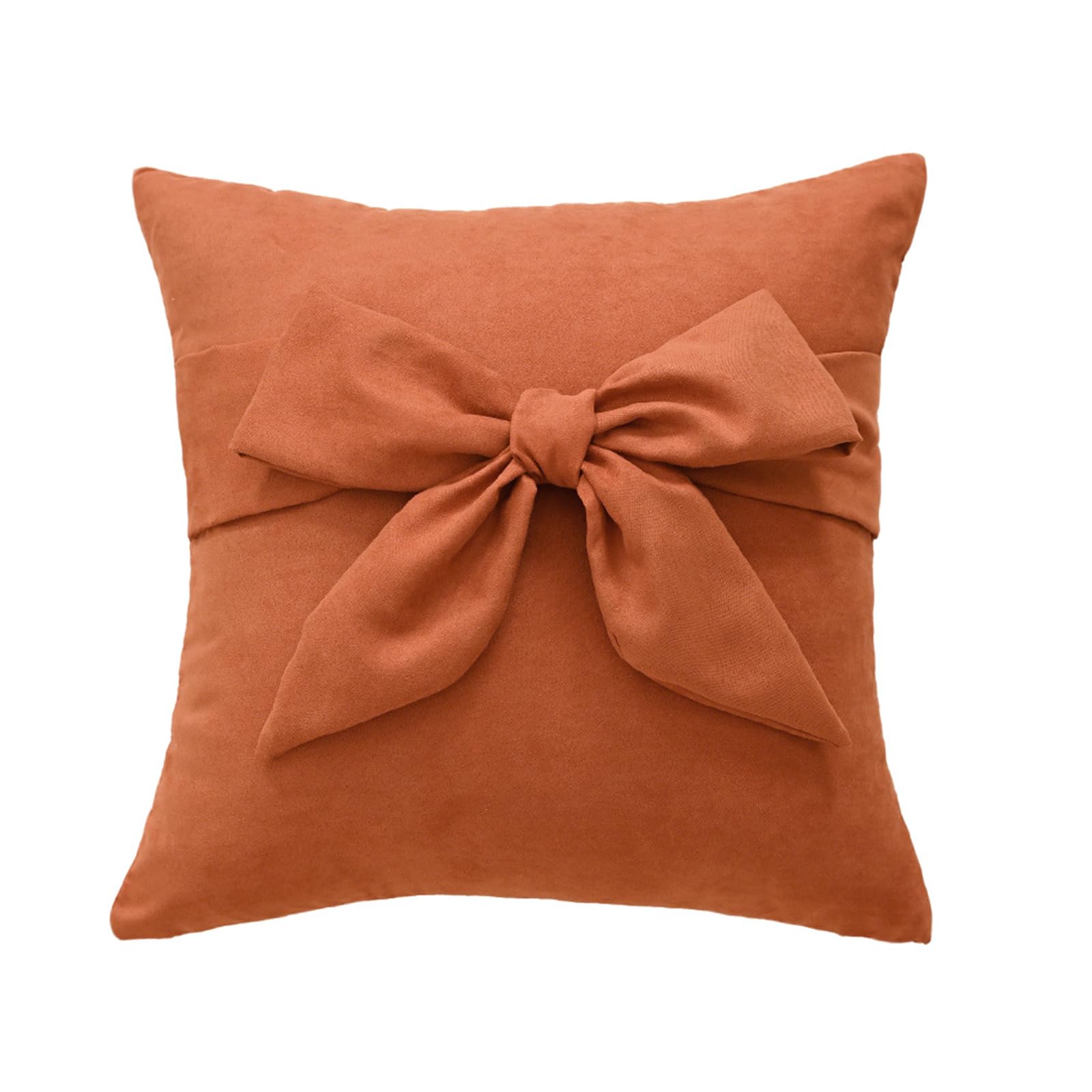 PLCPDM Bowknot Pillow Cover Accessory for Decorative Accent and Bowknot Pillow Cover