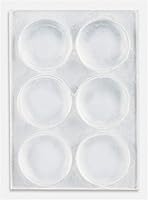 Vista 7 de Scotch Almohadillas Adhesivas Transparentes para Topes, 20 PCS, Almohadillas de Goma Autoadhesivas de 1/2" Redondas, Topes de Goma para Puertas