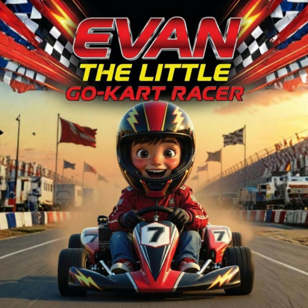 Evan the Little Go-Kart Racer