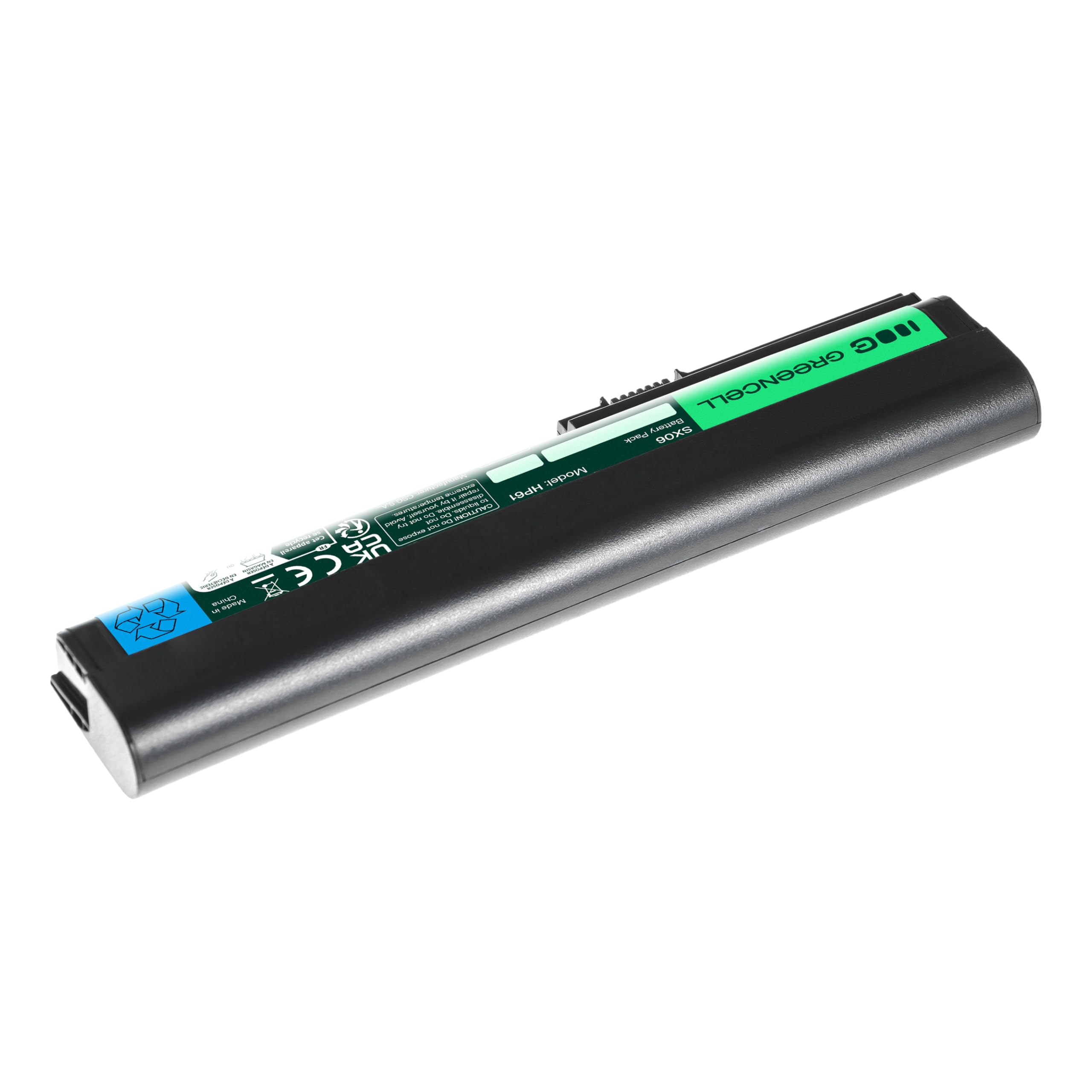 Green Cell Bateria SX06 SX06XL SX09 do HP EliteBook 2560p 2570p (4400mAh 10.8V Czarna)