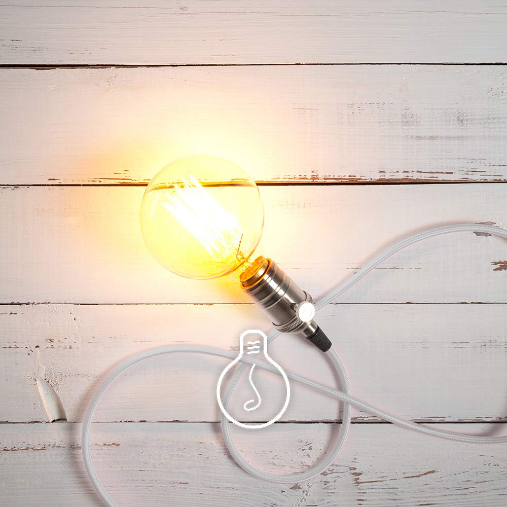 DRESS - Cavo Elettrico Trecciato Rivestito In Tessuto 3X2,50 4 Mt