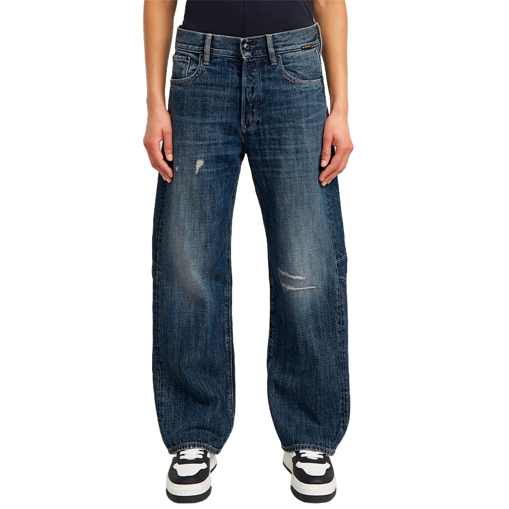 G-Star Damen Bowey 3D Boyfriend Jeans, Blau (Antique Faded Blue Heron Restored D25372-D776-G757), 26W / 30L