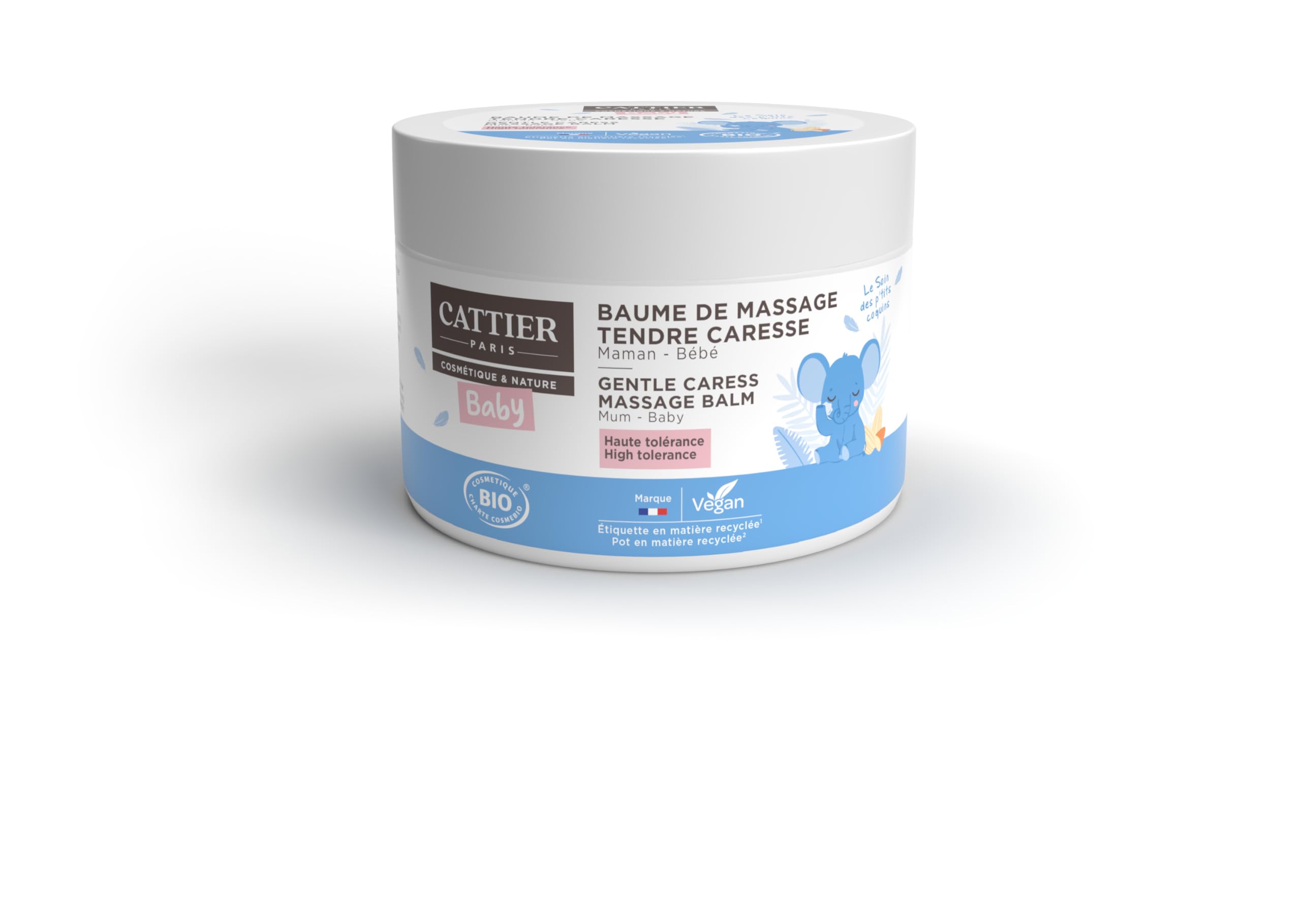 Cattier - Bébé Baume de Massage tendre caresse - 100g