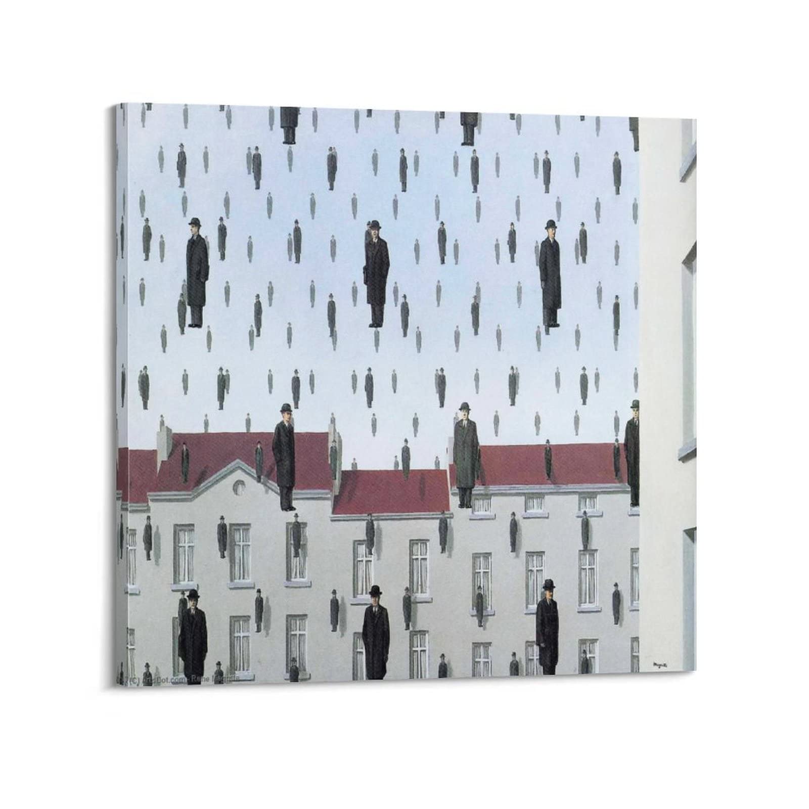 Amazon｜Rene Magritteルネ・マグリット画家作品「ゴルコンダ