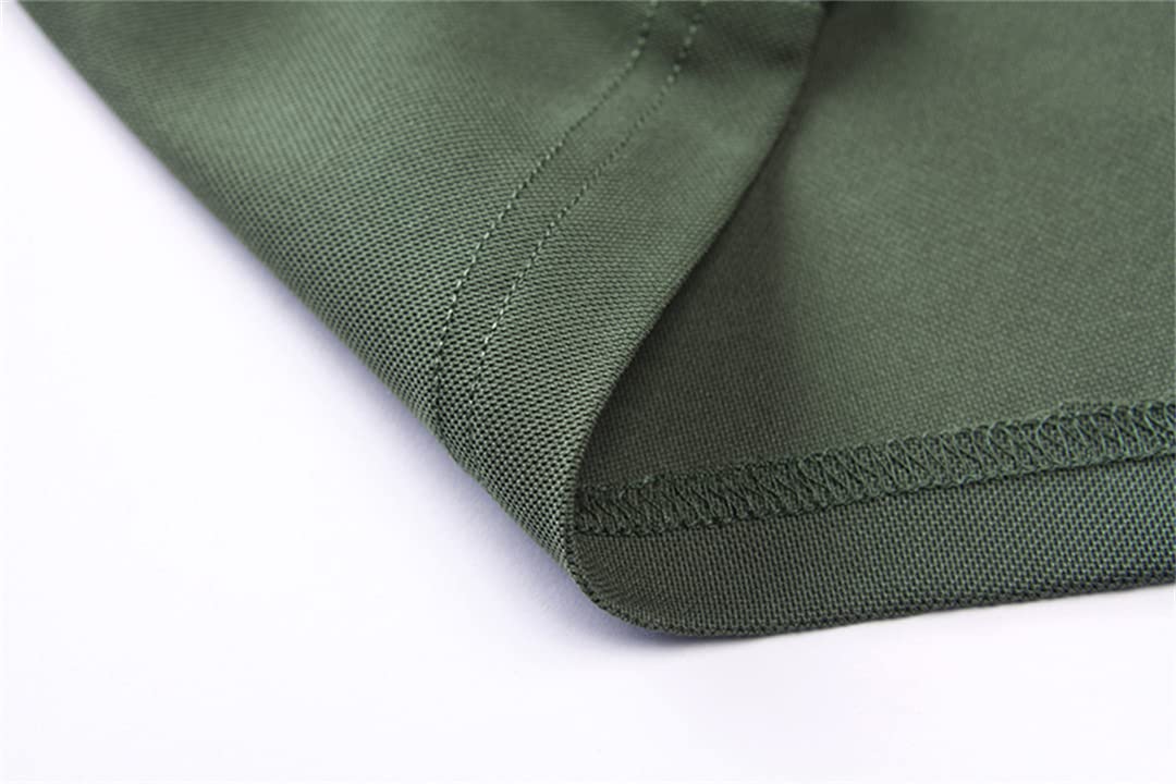T-Shirt Rapide a Maniche Corte estive da Uomo Combattimento tattico Militare Lavoro di Squadra Escursionismo Sport (Grigio Chiaro L)