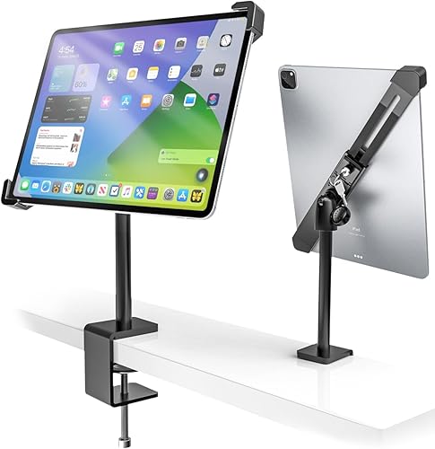 Soporte de quiosco antirrobo para iPad, doble antirrobo, soporte de tableta de bloqueo para escritorio, soporte giratorio de 36090 POS iPad de disponible en Yaxa Costa Rica