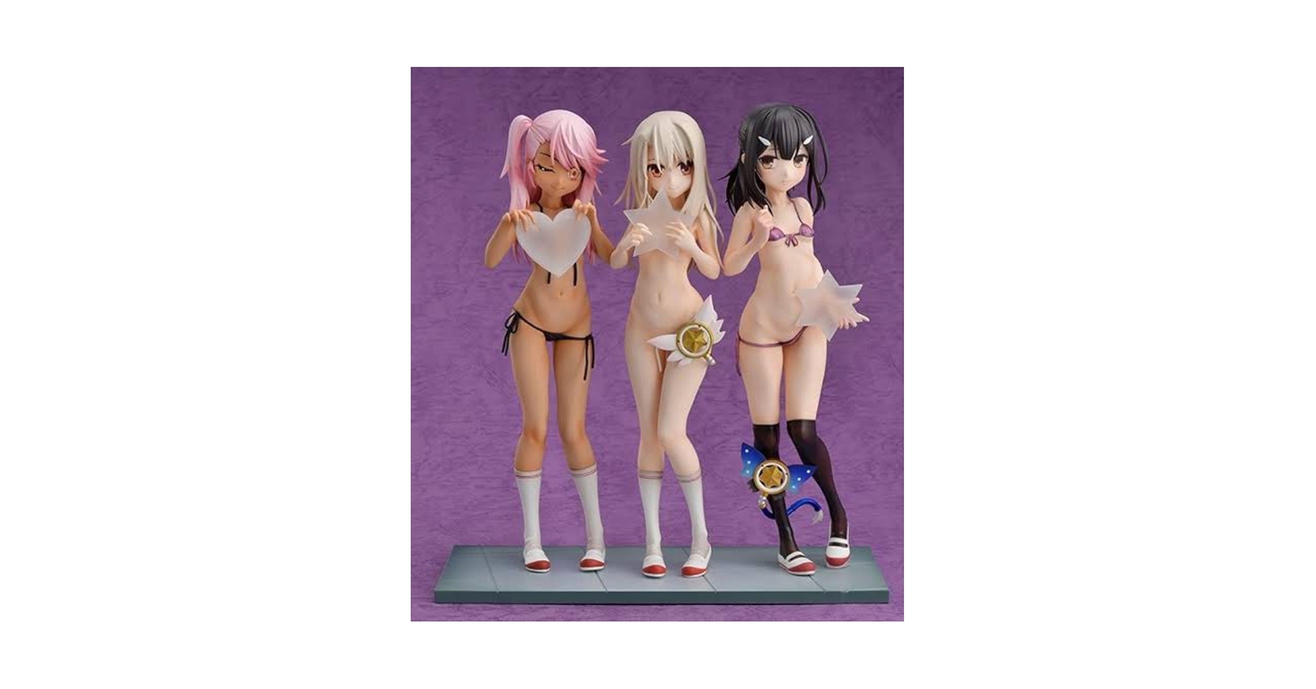 Amazon | ホビージャパン Fate イリヤ クロ 美遊 フィギュア 3体セット