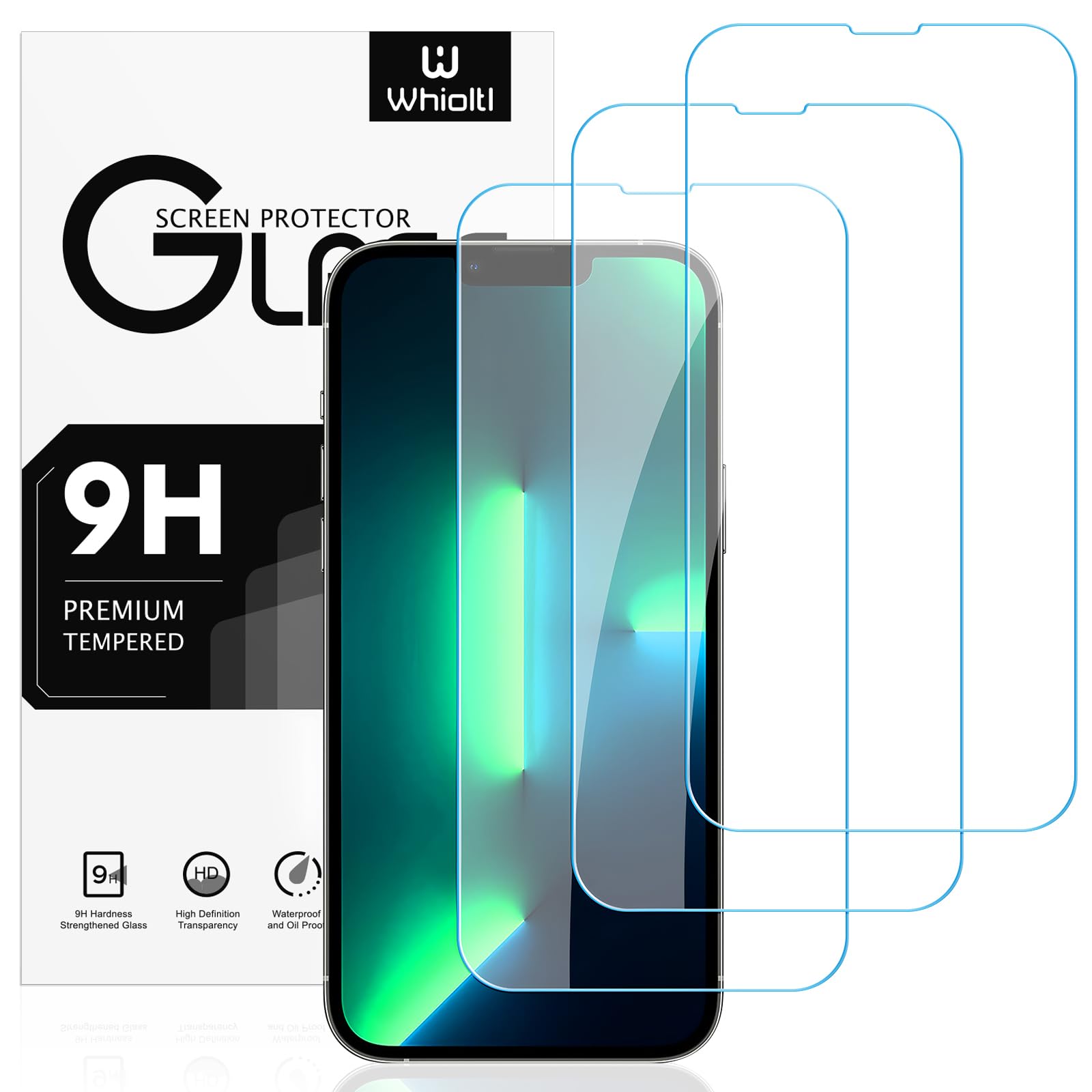Confezione da 6 pellicole protettive in vetro per schermo iPhone