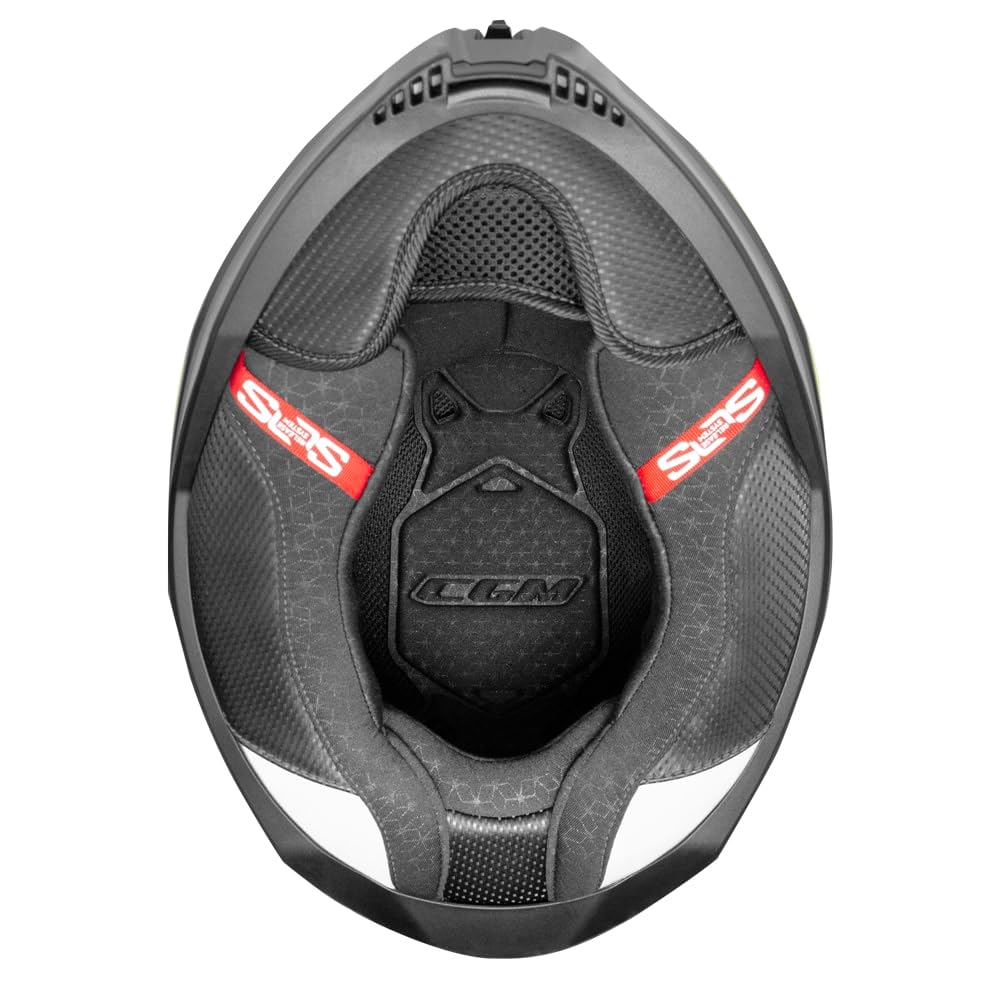 casco 363R SHOT VILLAIN Casco Integrale Moto, Nero Viola Verde Fluo, Taglia S