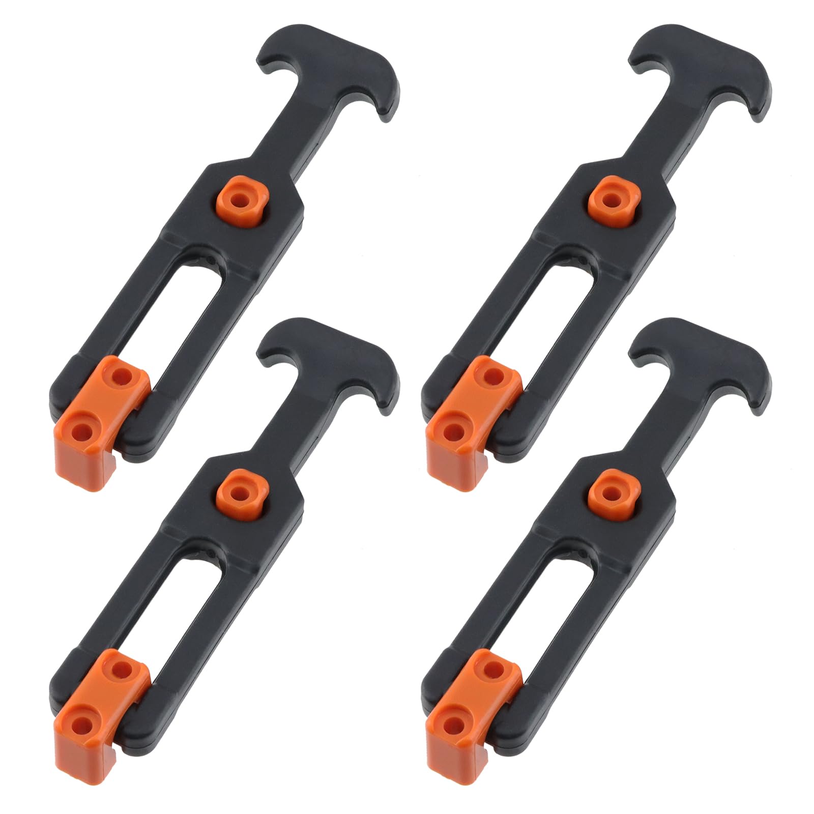 T Tulead Rubber Draw Latches T Handle Hatch Latch 6.3"×1.73", 4PCS