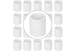20-Pack 1" PVC Couplings Socket to Socket Adapter Fittings