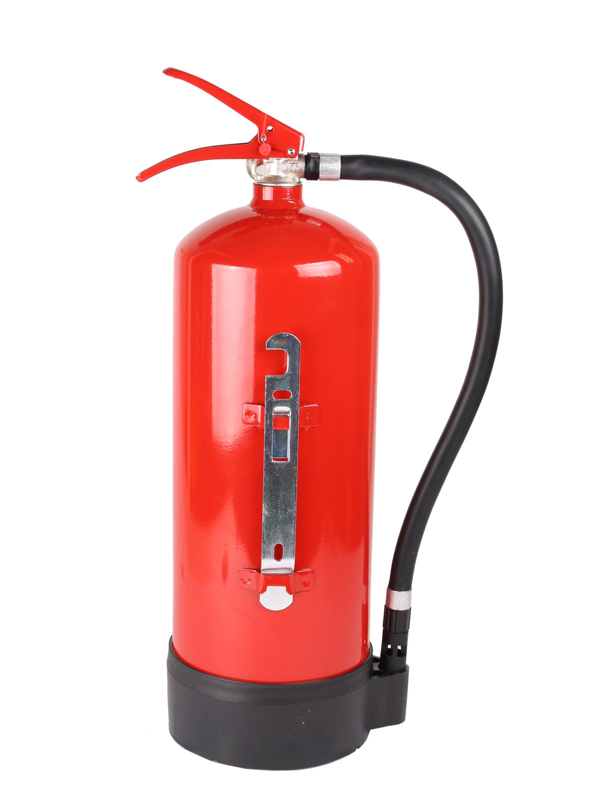 Set AB 6l Schaum-Feuerlöscher 6 LE Manometer Halterung + Symbolschild Feuerlöscher ISO 7010 (Dauerdrucklöscher GPN-6X)