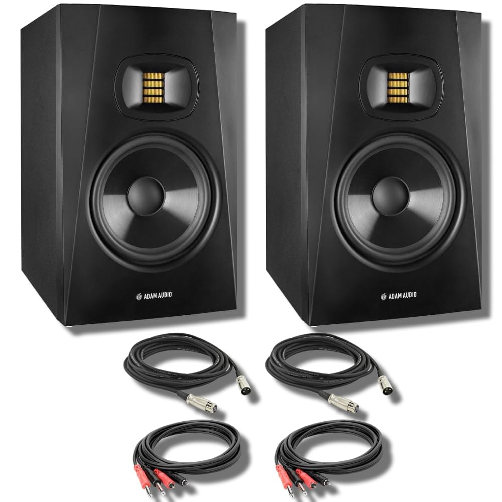 ADAM AUDIO T5V スタジオモニター　美品 Amazon | Adam Audio T5V スタジオモニタースピーカー 強力な