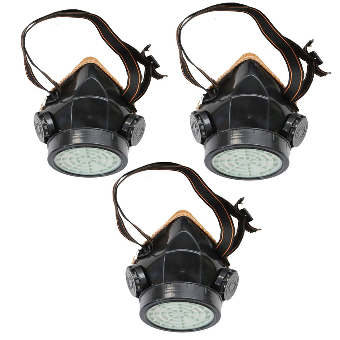 SHIVEXIM New Filter Air Pollution Masks Pesticide Formaldehyde Unisex Paint Spray Protection Reusable Respirator Activated Carbon Silicone Antivirus with Filter Half Mask (Single Black Filter) (3) (B0CP2QQBHM) Amazon Price History, Amazon Price Tracker