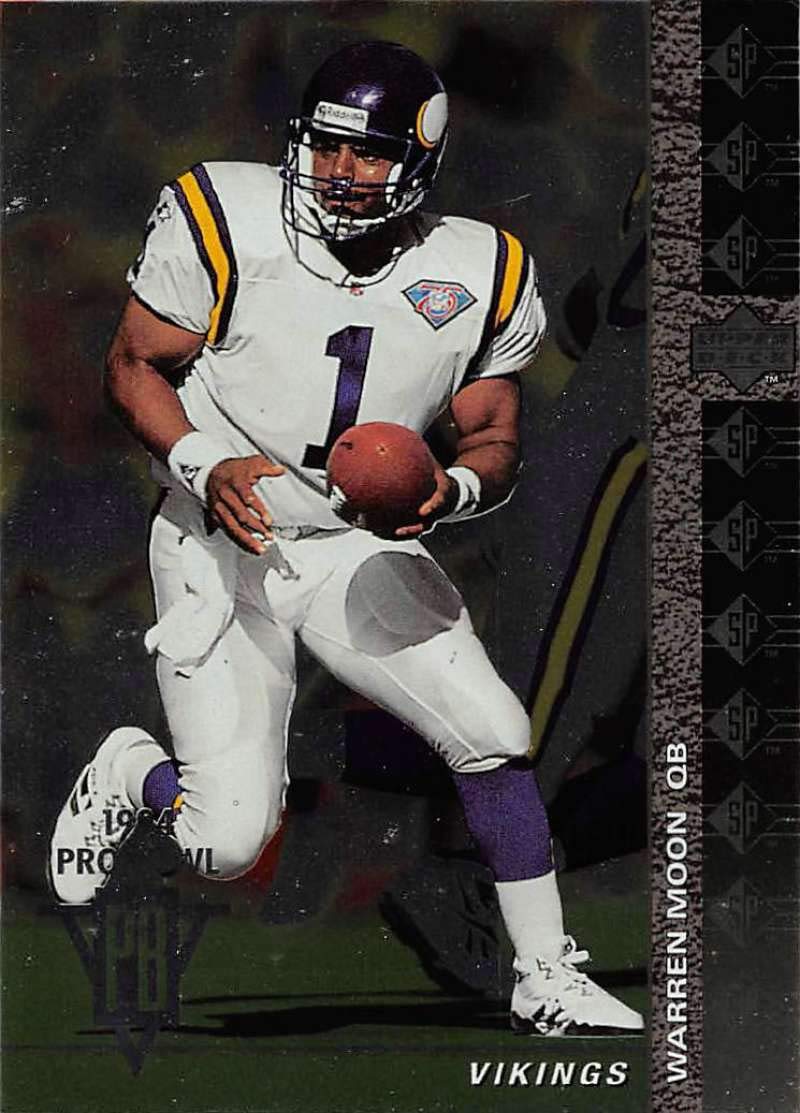 Amazon.com: 1994 SP Football #145 Warren Moon Minnesota Vikings