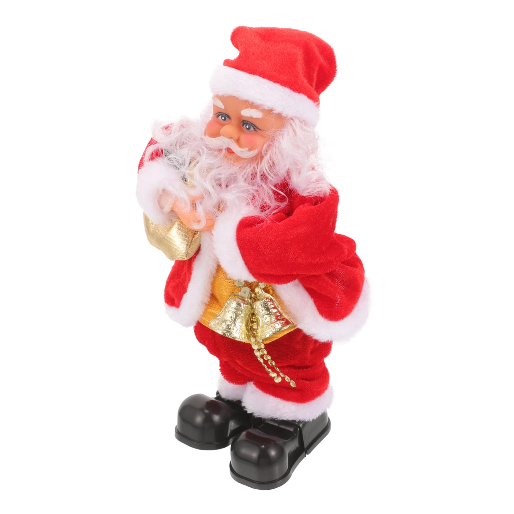 BESPORTBLE Papá Noel Musical para Navidad Juguete Delicado Accesorio Navideño Hogar Decoración de Escritorio sin Batería