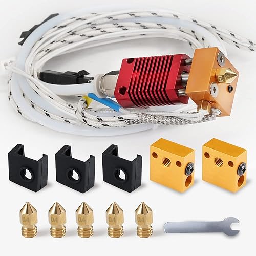Miniatura 4 de 5Aplusreprap Ender 3 Hotend - Termistor M3, reemplazo rápido, compatible con Creality Ender 3 V2Pro, CR-10 J-Head Hotend de repuesto, extrusora