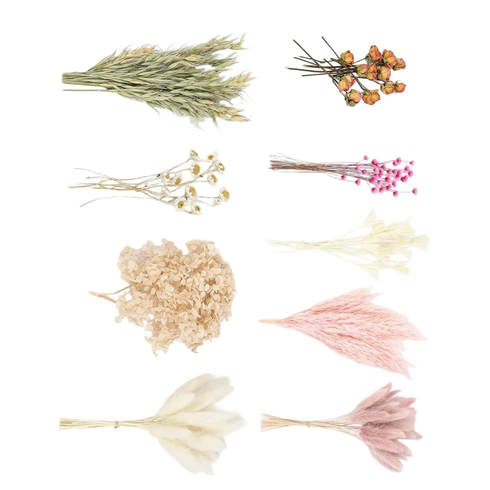 our fave Dried Flower with Small Dried Flower Bouquets for Wreaths Centerpieces and Party Decorations Small Natural