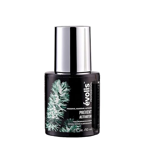 EVOLIS Prevenir el tratamiento antienvejecimiento del cuero cabelludo activador - Suero avanzado para el cuero cabelludo para la salud del folículo