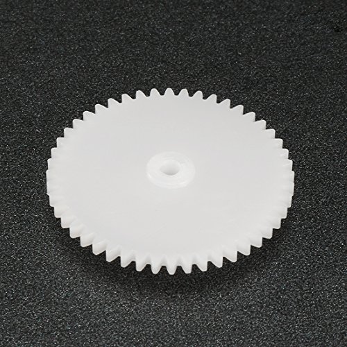 Image of uxcell 50pcs Plastic Gears 56 Teeth Model 562A Reduction Gear Plastic Worm Gears for RC Car Robot Motor