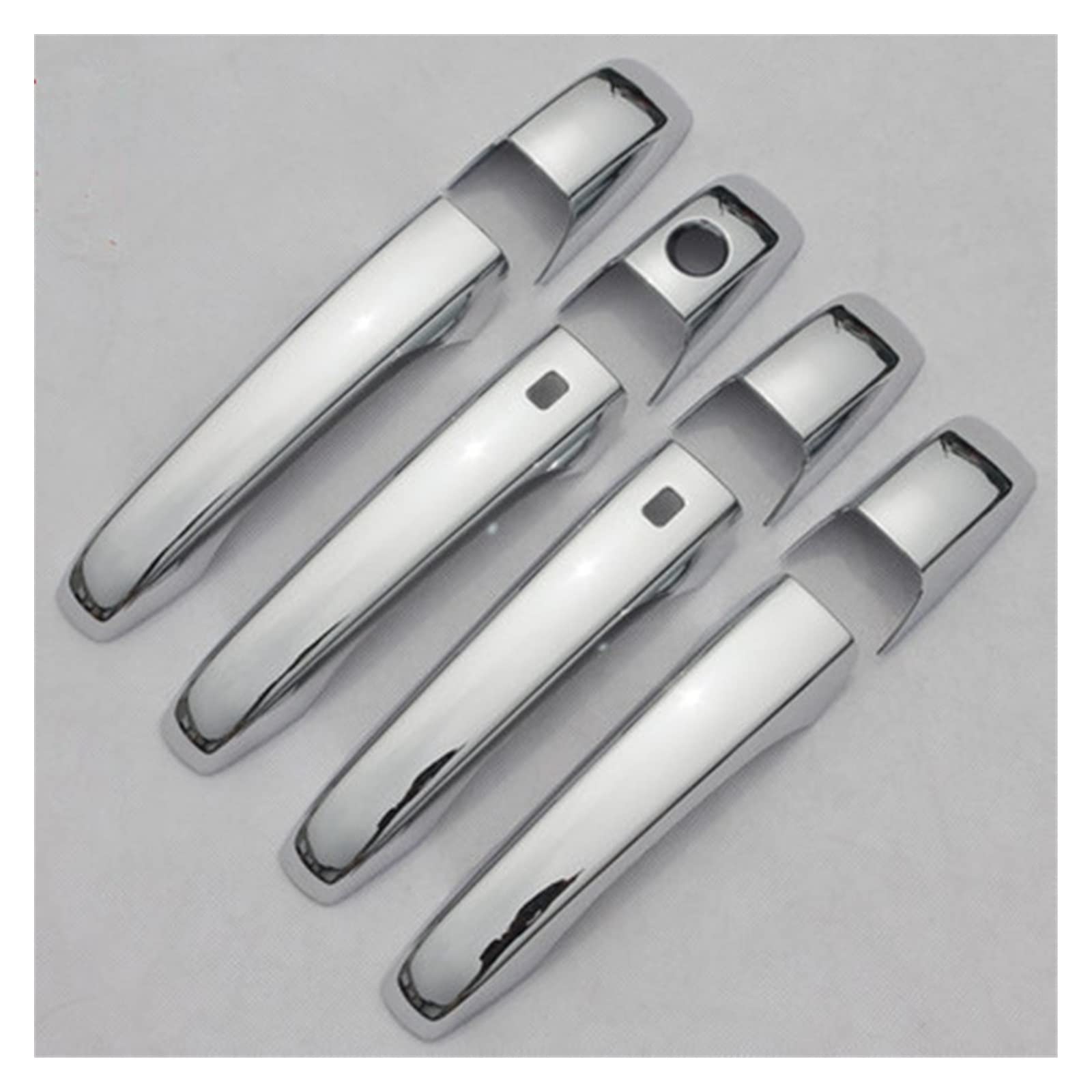 Eidash One Color Car Exterior Door Handle Cover For Dodge Grand Caravan/Avenger 2008-2020 Chrome Car Door Handle Cover Trim With Smart Keyhole