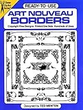 Ready-to-Use Art Nouveau Borders