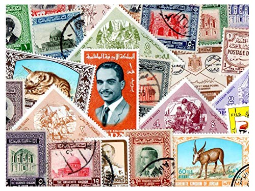 pghstamps Giordania 25 Francobolli Differenti Collezione per Collezionisti