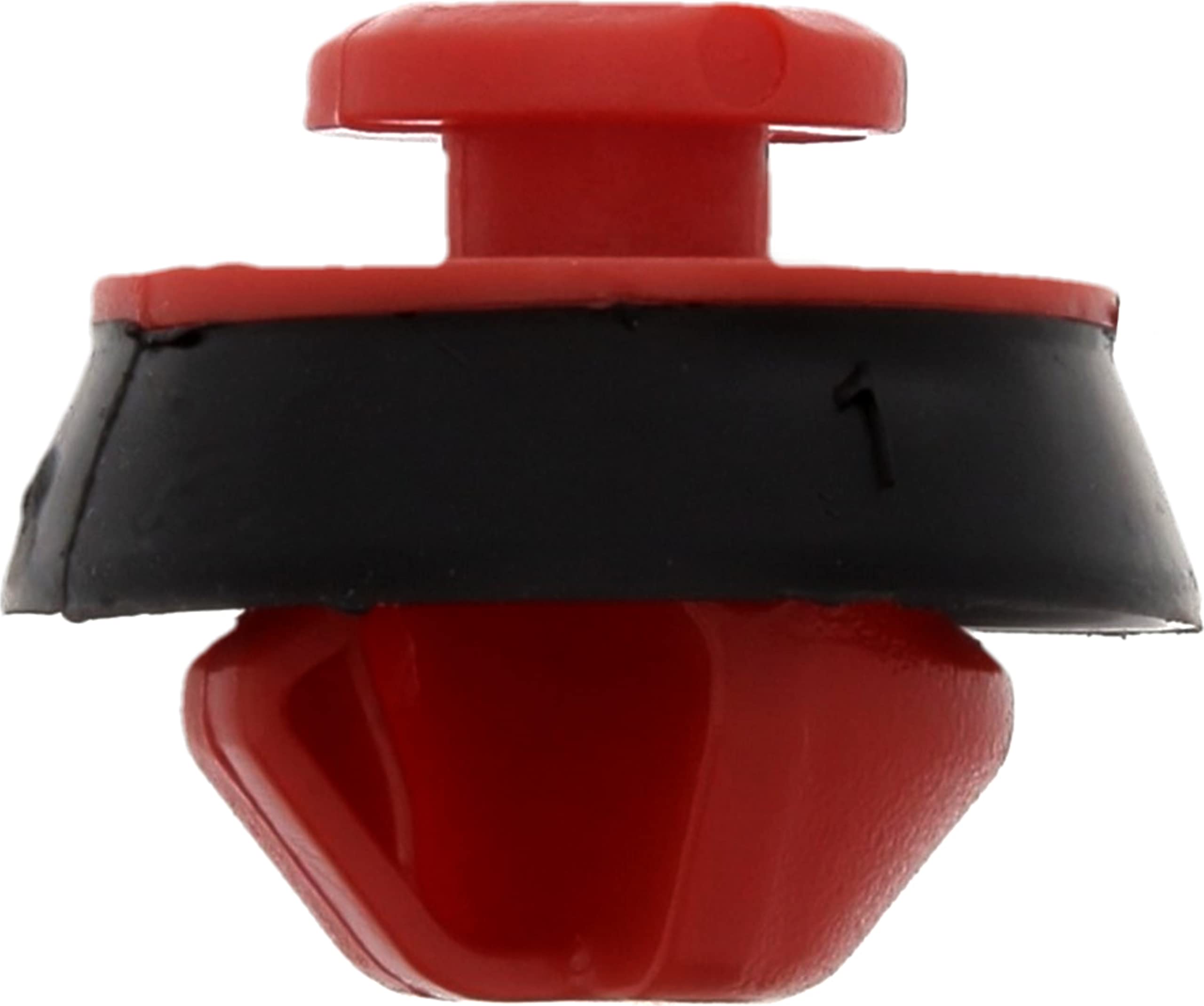 Fermi Rivetti Per Auto - 20 Pezzi, Plastica Bianca, Foro 6.5mm - Foto 5