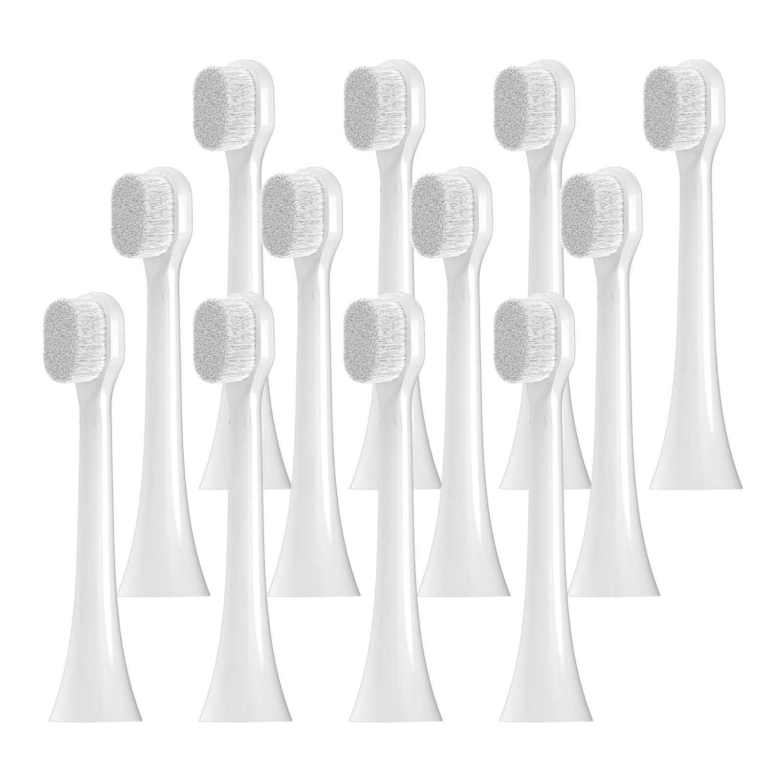 Testine ultra morbide for spazzolino piccolo, compatibili con spazzolino elettrico Philips Sonicare, compatibili con denti sensibili, gengive, ricarica 4100 5100 6100(12 Pcs)