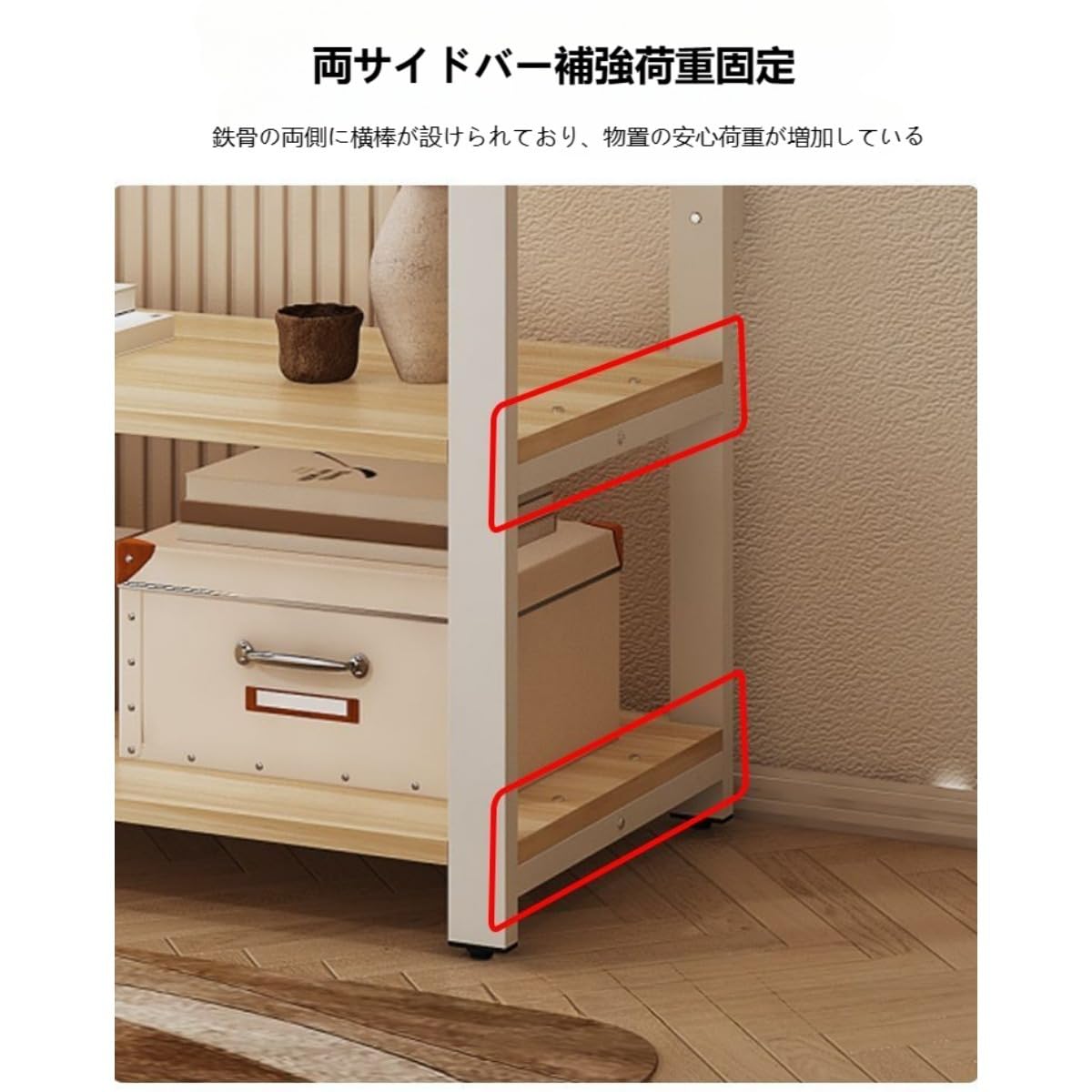 水槽台120cm用　補強柱付 120×60×60 MS-1タイプ 木製水槽台（補強柱付） : Mtbears