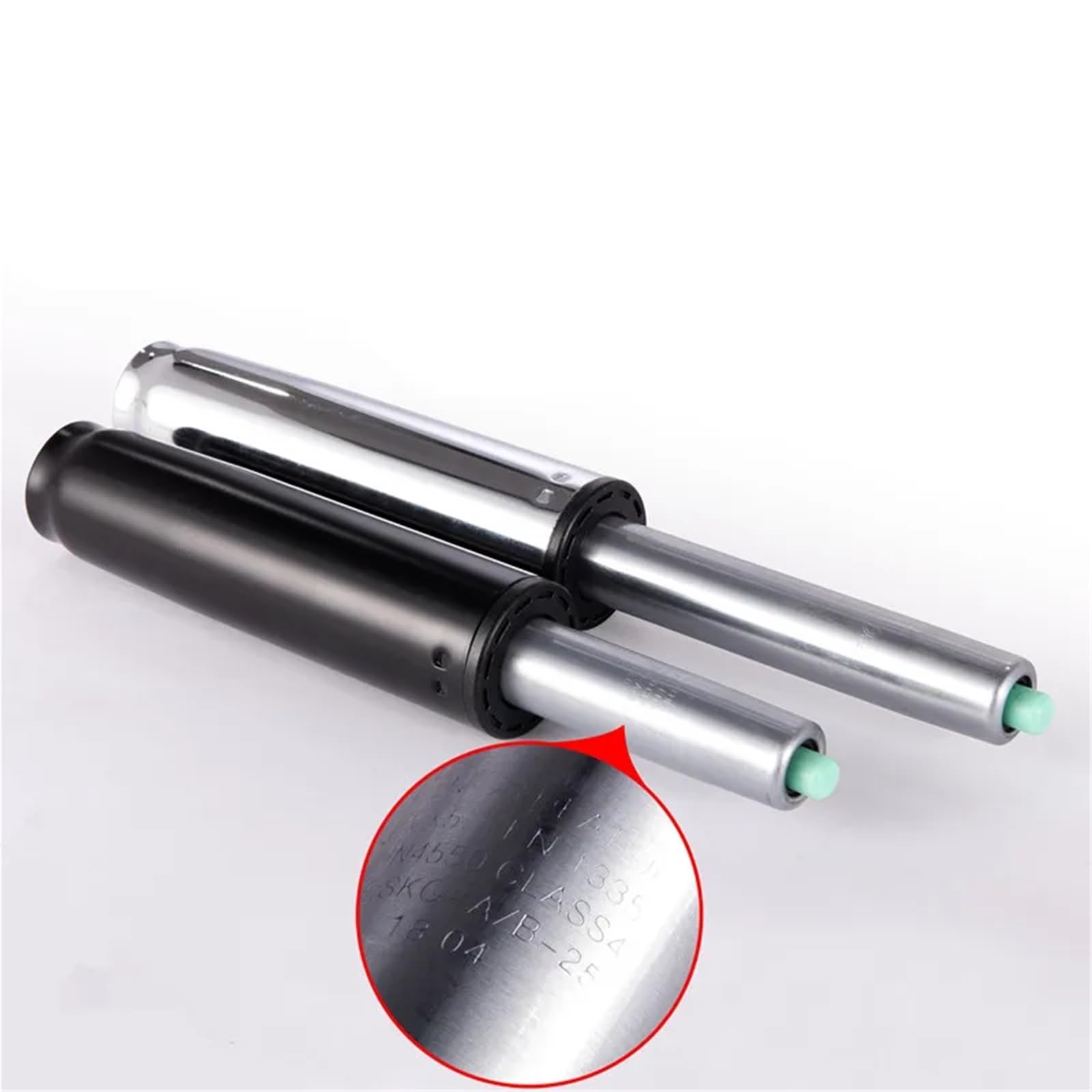 Cilindro di sollevamento a gas della sedia con asta supporto pneumatico resistente for la sostituzione del sedile(27CM)