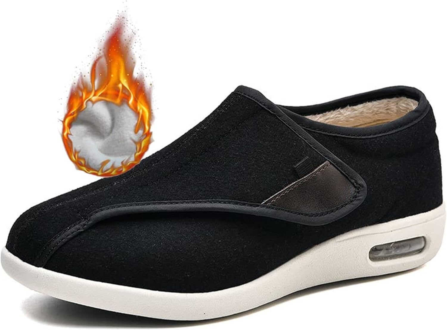 Winter Diabetic Shoes Extra Wide Orthopedic Slippers for