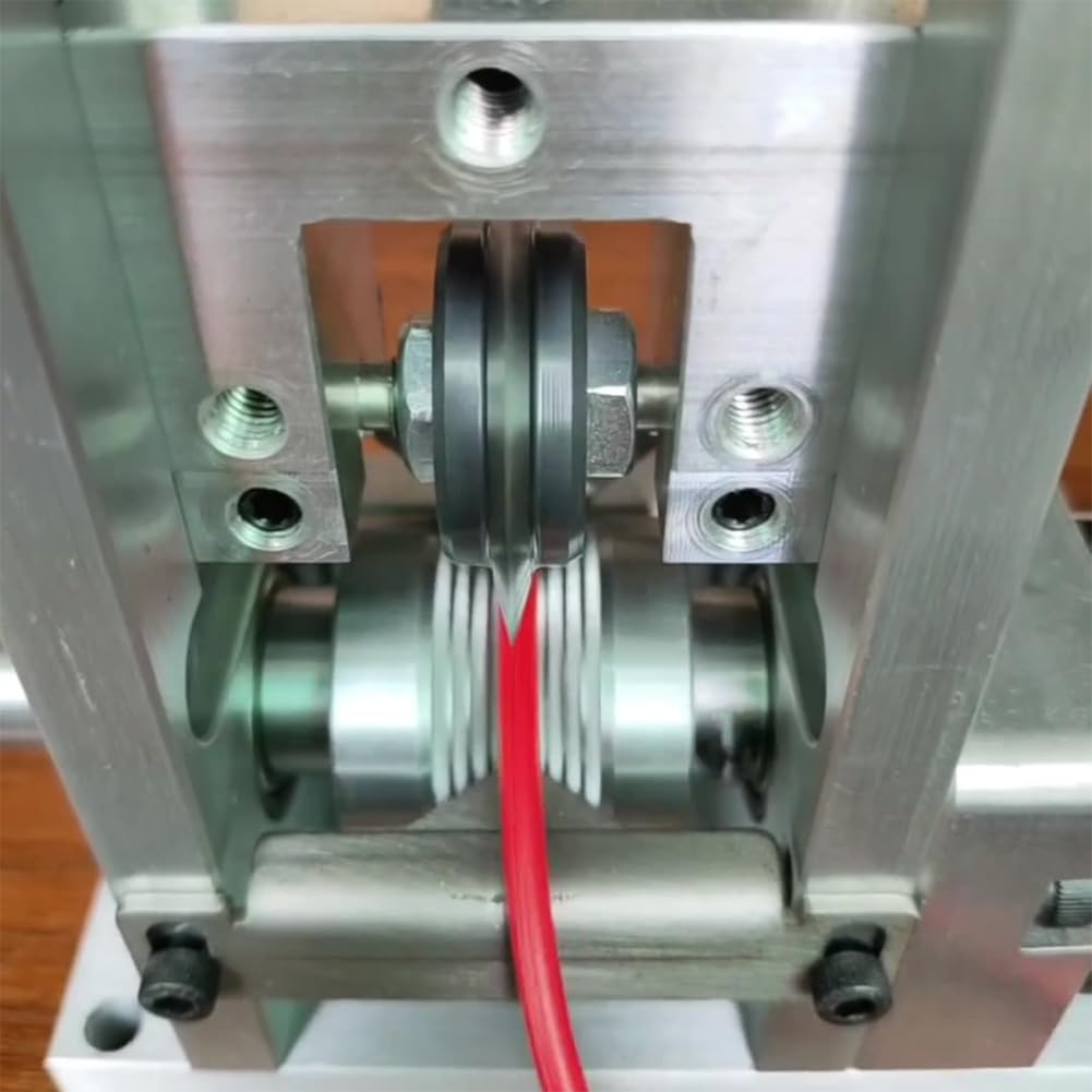 Automatyczna skręcarka drutu, szczypce do ściągania izolacji Elektryczna maszyna do ściągania izolacji z drutu miedzianego Ręczne narzędzie do recyklingu złomu, Narzędzie do cięcia obierania drutu
