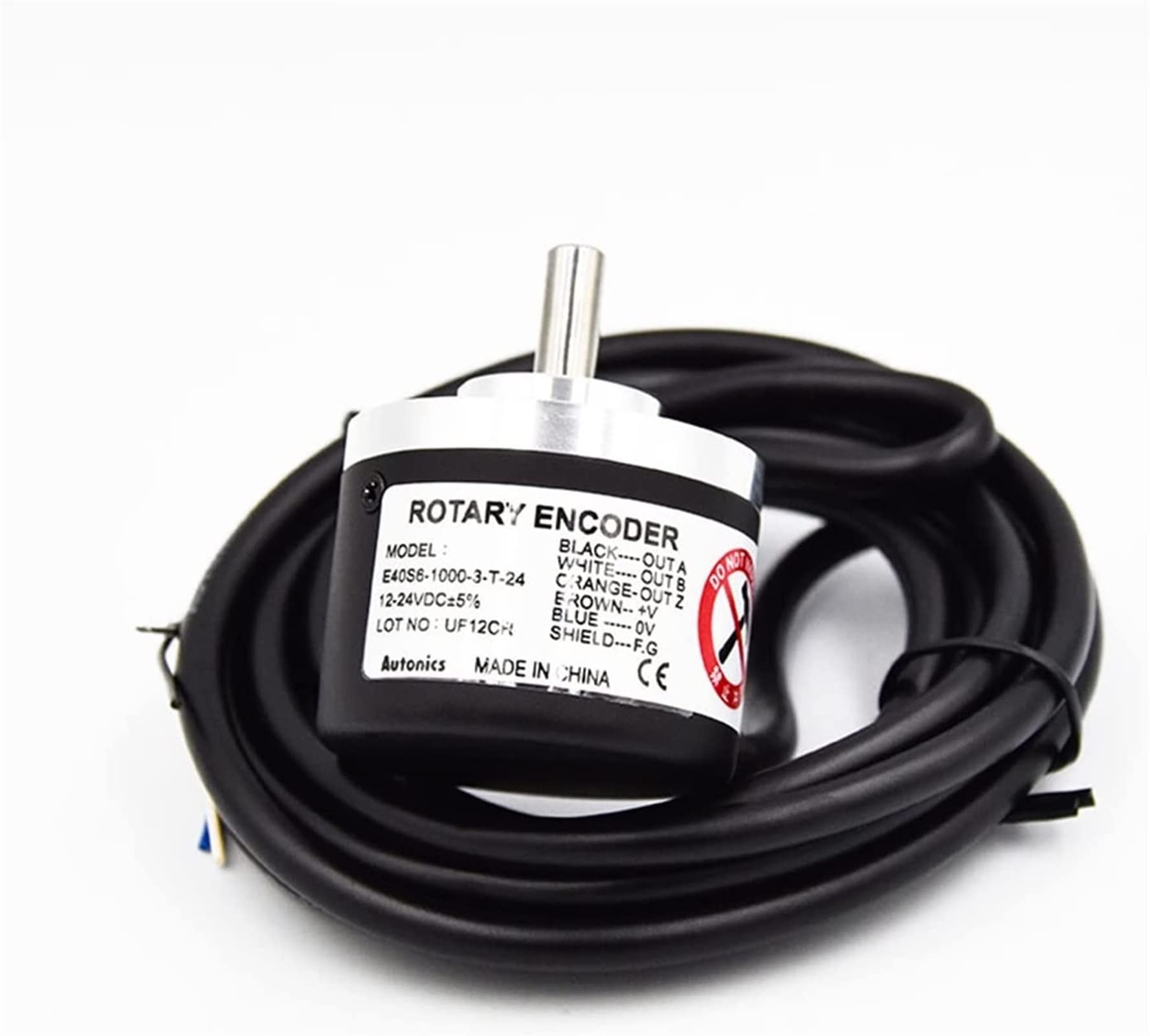 Codificador rotativo codificador E40S6-3-T-24E40S6-3-N-24E40S6-6-L-5E40S8-3-T-24E40S8-3-N-24E40S8-6-L-5(2000pr)