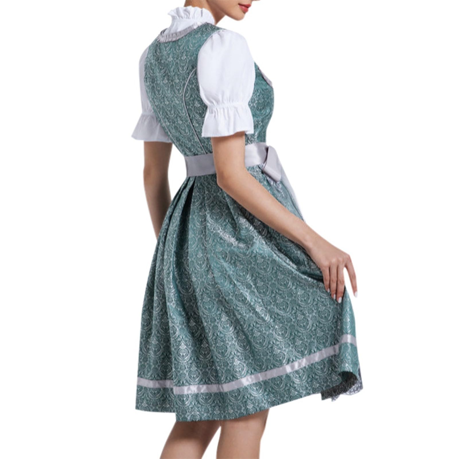 Dirndl da donna, lunghezza media, 3 pezzi
