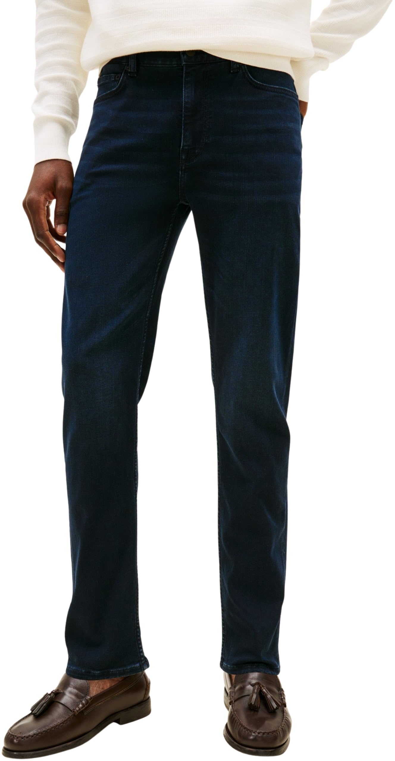 Tommy Hilfiger Herren Jeans Hose Bleecker Slim Fit