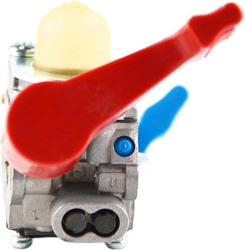 Miniatura 4 de OakTen Carburador de repuesto para C1Q-W11G 530071632 530071775 530071465 compatible con sopladores Poulan Pro BVM200, BVM200 LE, BVM200 VS, PBV200