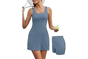 Athletic Dress with Separate Shorts - The Ultimate Activewear Ensemble