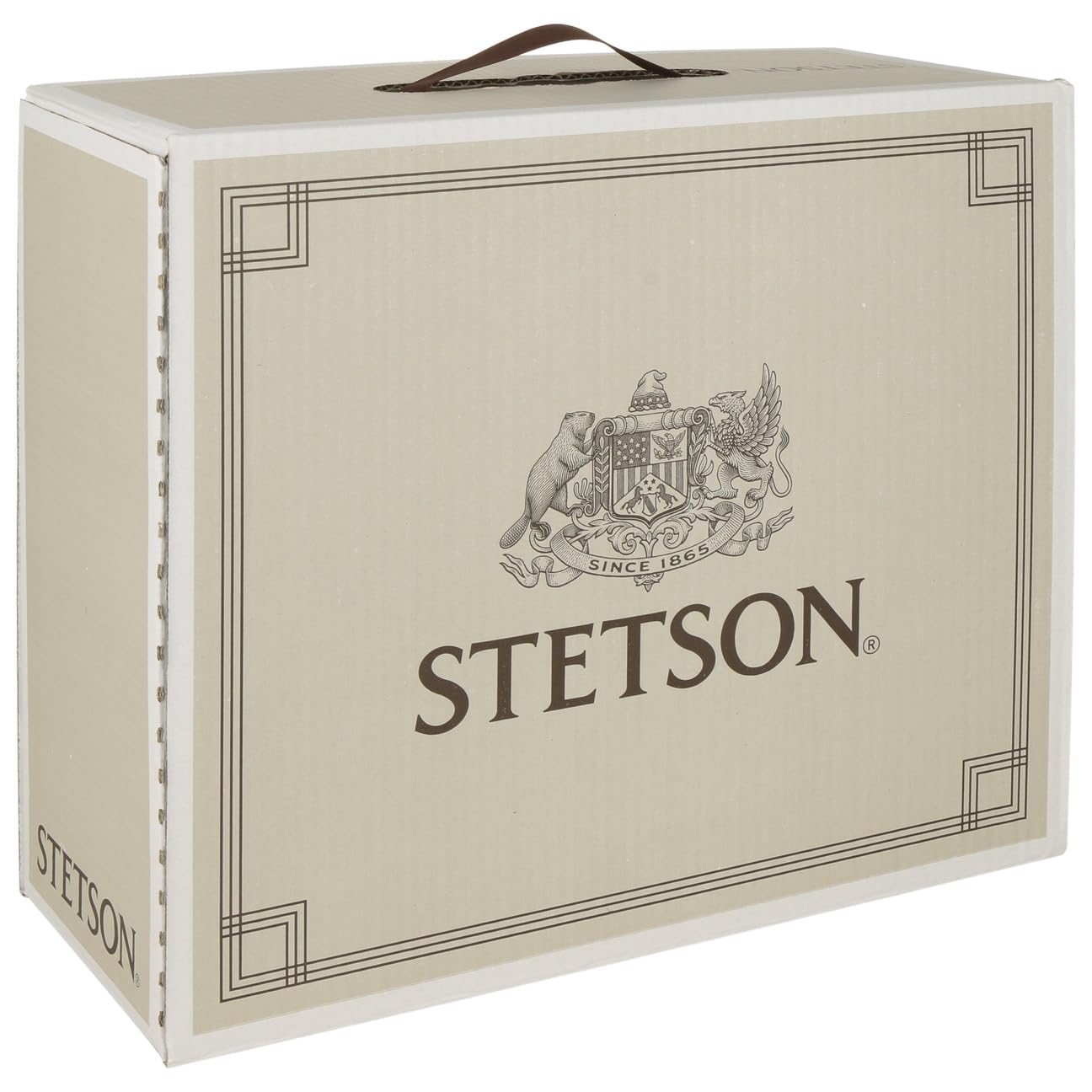 American Heritage 1865 Hat Box Formstable Storage 100% Cardboard Made in Germany Unisex Summer Winter