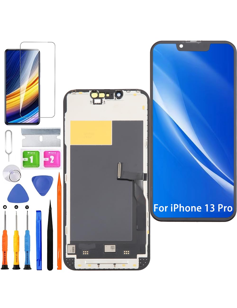 Écran tactile 3D Touch Face ID A2638 pour iPhone 13 Pro LCD - 6