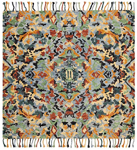 Safavieh Blossom Wool Area Rug 10’ Square