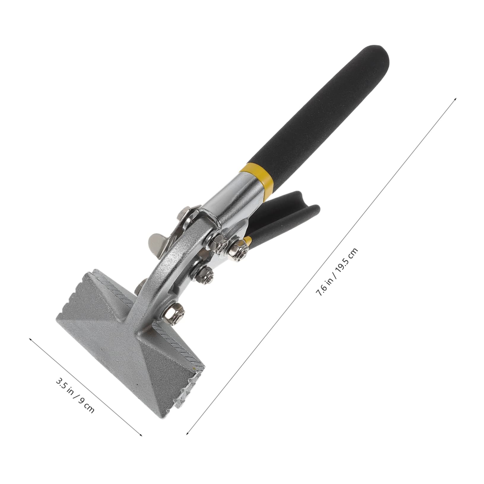 Holibanna Manual Metal Bender Tool Straight Jaw for Sheet Metal for Bending and Flattening Tight Spaces Built Lock for Easy Storage
