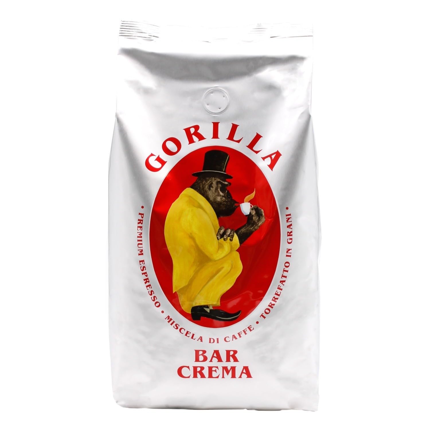 Gorilla Espresso Bar Crema 12 x 1kg Kaffee ganze Bohne