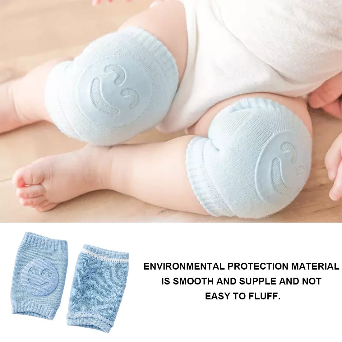 Ginocchiere Antiscivolo Per Bambini - 2 Paia, Traspiranti, Regolabili